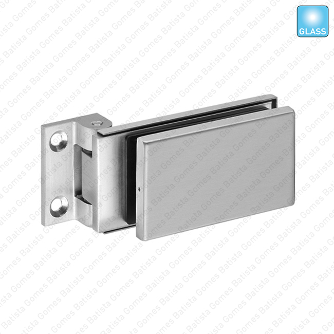 Dobradi�a parede / vidro - INOX 304